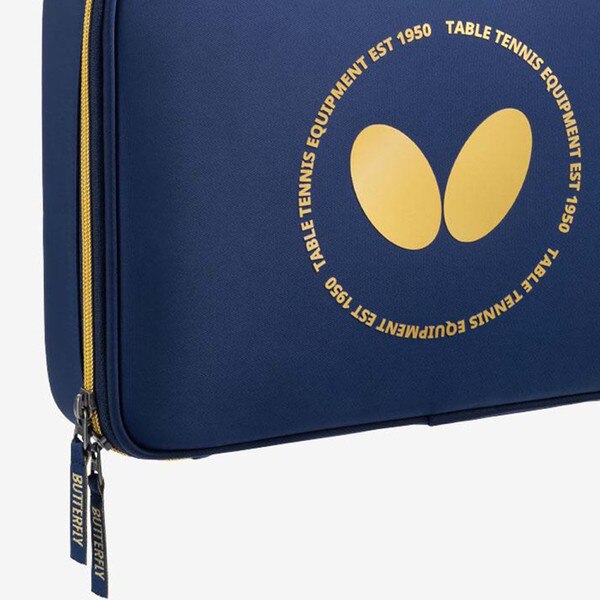 Butterfly SU Case - Navy-Gold - Zipper